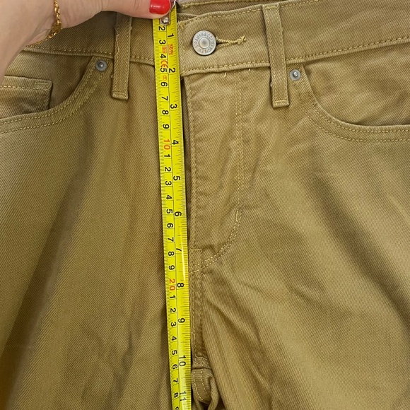 Women's Levis Dark Khaki Skinny Jeans - W29 L30 - Picture 7 of 7